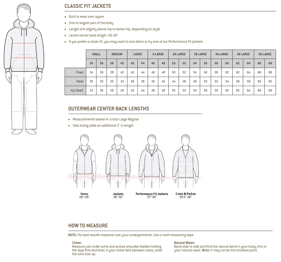 Carhartt 104050 Washed Duck Active Jac Black Full Source